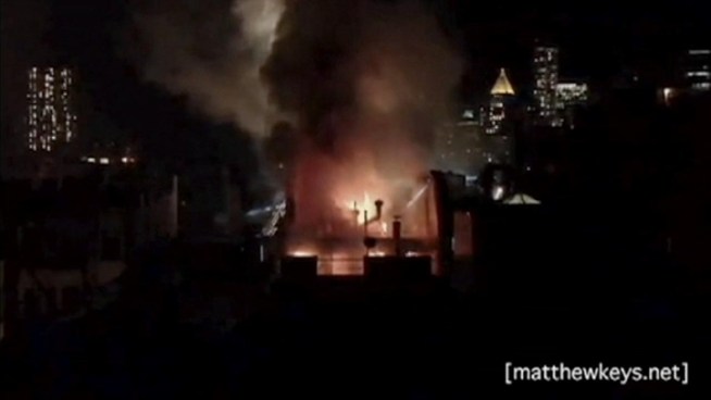Wei Chu Wu faces a series of charges, including murder, arson and attempted assault in the deadly apartment fire in SoHo Thursday night. A Los Angeles firefighter says he fought with the suspect when he tried to enter the burning building and suspect tried to stop him. Brynn Gingras reports.