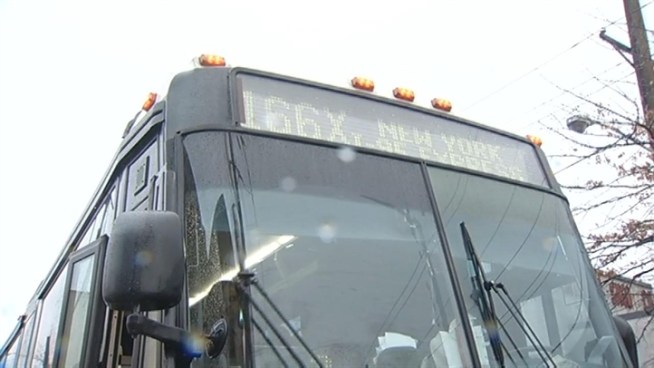 NJ Transit commuters say a bus driver fell asleep during the morning commute into Manhattan, nearly driving off an overpass. Brynn Gingras has more in an NBC 4 New York exclusive.