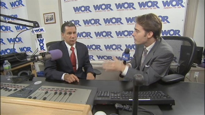 Former New York Gov. David Paterson hit the airwaves with a new radio show.His first guest: Eliot Spitzer. Chris Glorioso reports on the conversation between the two ex-governors.