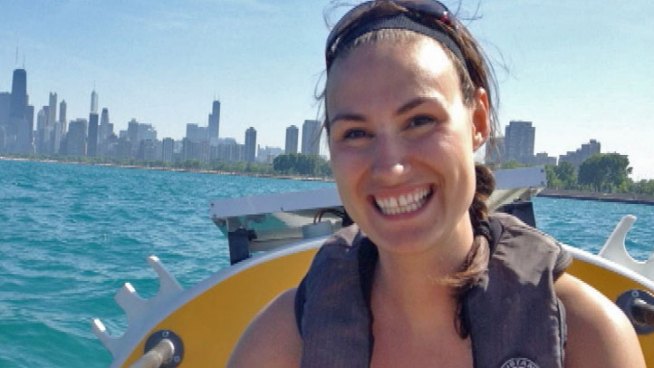 A woman on a two-month rowing trip to raise awareness for the role exercise plays in the fight against breast cancer was allegedly attacked July 22 in Michigan. Jeff Goldblatt reports.