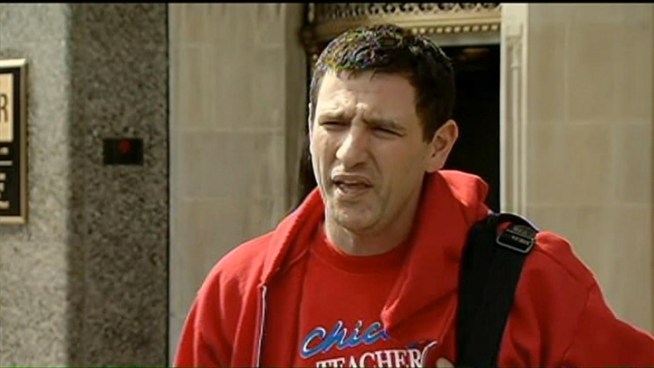Chicago Teachers Union Vice President held a press conference shortly after 12 p.m. Sunday before meeting with a small committee of delegate leaders to go over the contract details.