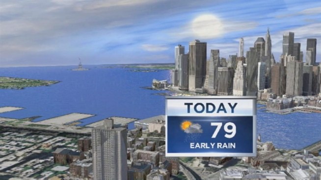 Raphael Miranda's forecast for Saturday, August 18.