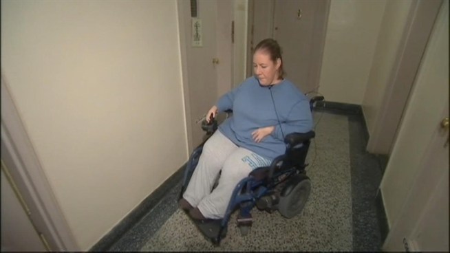 A Queens woman says she's trapped in her home on most days because the elevator at her apartment building for the past three weeks has been out of order. Ida Siegal reports.