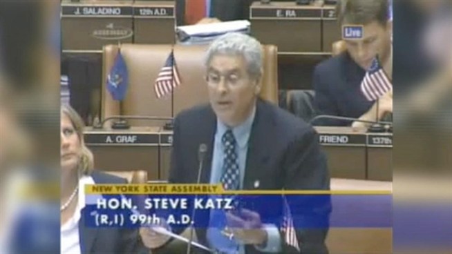 A New York state assemblyman who voted against a bill to legalize marijuana has been accused of possession.  Assemblyman Steve Katz, who serves three local counties, was arrested during a traffic stop in the Albany area. He said in a statement the arrest won't affect his service. News 4's Tracie Strahan reports.