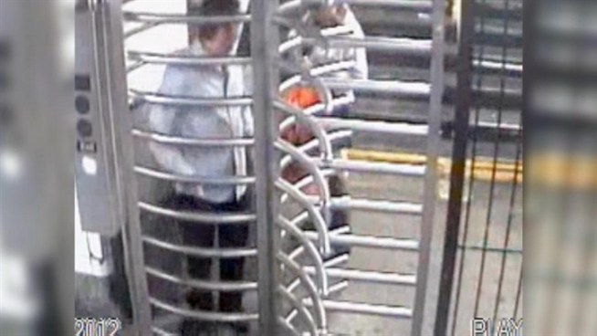 Police are looking for the suspect who repeatedly stabbed a man in a subway station in the West 14th Street subway station over the weekend.