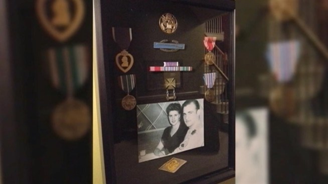 Jim McGuigan had hoped that whoever stole his grandfather's collection of war medals would come forward.  But for now, he will graciously accept a new collection from the government.  News4's Erika Tarantal reports.