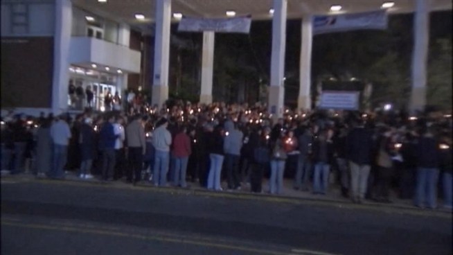 The parents of Tyler Clementi, the Rutgers University student who committed suicide last year, returned to the school Monday with a message: ``The change that you want to see in the world and in your school begins with you.''  News4's Brian Thompson reports.