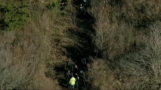 It took a year and a half but police on Long Island believe they've found the remains of a New Jersey woman. The announcement comes on the day the families of the Gilgo Beach victims gather for a vigil. Katy Tur reports.