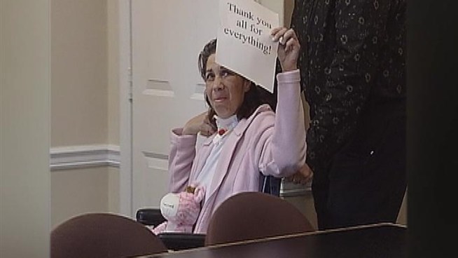 Victoria Ruvolo was driving home one night in 2004 when a teenager threw a twenty pound frozen turkey through her windshield, nearly killing her. Today, Ruvolo has written a book about her recovery and what it means to forgive. Greg Cergol reports.
