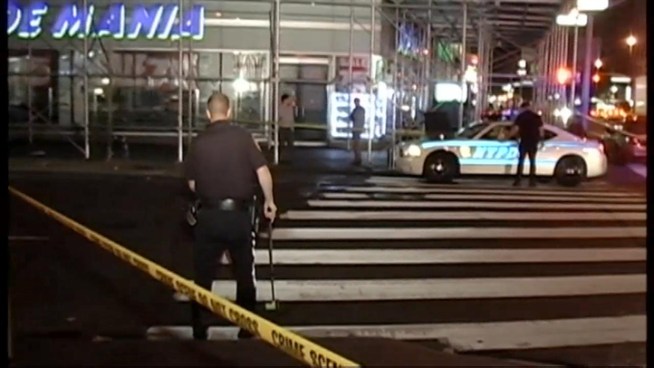 The woman was struck at about 1:30 a.m. Thursday as she crossed the street. Jonathan Vigliotti reports.