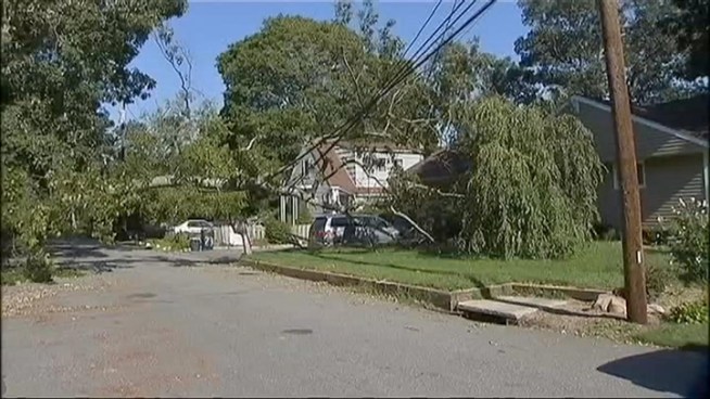 Cleanup crews are getting tetanus shots before heading out to work on the recovery efforts in Wallington, N.J. There is so much debris and garbage that some say it's a health hazard.