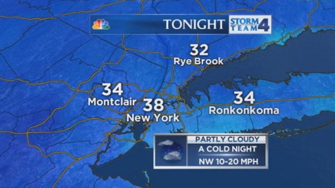 Steve Villanueva's early evening forecast for Saturday, November 3.