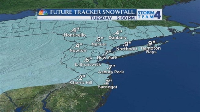 Janice Huff's forecast for Monday, February 4, 2013.