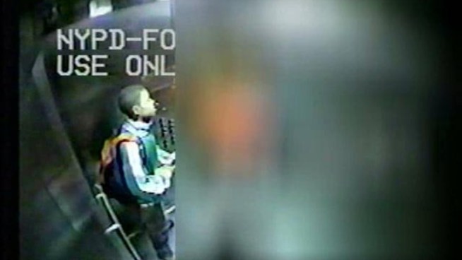 Police say the person seen in this surveillance video is a suspect in a shooting at the Astoria Houses Oct. 24.