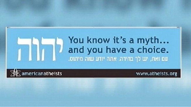 Atheist billboards planned to be placed prominently in a section of Brooklyn and New Jersey are raising controversy: is it free speech or just plain offensive to put anti-religious messages near temples? John Noel reports.