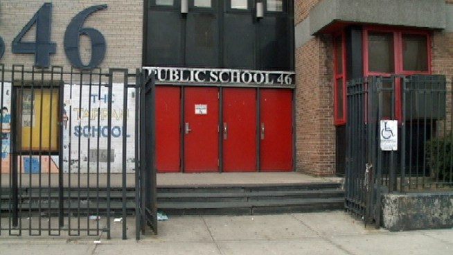 Authorities say a boy brought a loaded BB gun to a school in Manhattan Monday. Gus Rosendale reports.