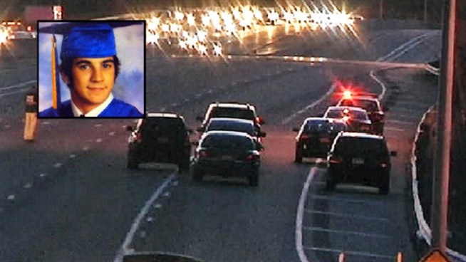 Family and friends were grieving the death of 18-year-old William Schettino Thursday after he was struck and killed by a sheriff's deputy on the Long Island Expressway Wednesday night, and investigators were back on the scene of the crash. Greg Cergol reports.