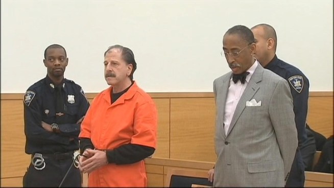 The garment salesman accused of systematically shooting three shopkeepers to death as they worked alone in their Brooklyn clothing stores interrupted a judge before his arraignment on murder charges Wednesday, denying that the attorney standing next to him was his lawyer and saying he had been denied access to resources to contact the attorney of his choice. 