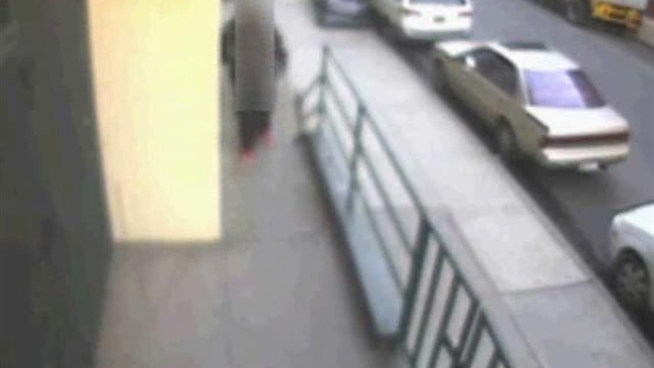 Police are searching for the man seen in this surveillance video stealing a cell phone from a 13-year-old boy in the Bronx Sunday, Jan. 20. Anyone with information is asked to contact Crime Stoppers at 800-577-TIPS.