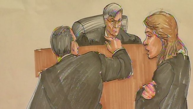 Trial of accused murderer was in jeopardy after line of questioning from prosecutor. Kim Vatis reports.