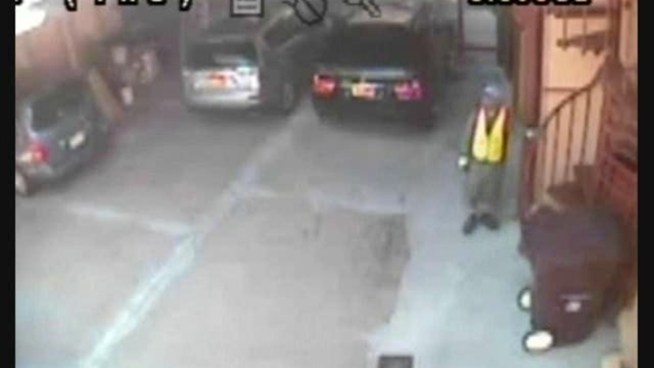 Police say the robbers seen in this video threw a 10-month-old baby to the ground while they robbed a woman in University Heights, the Bronx. Anyone with information is asked to contact Crime Stoppers at 800-577-TIPS.