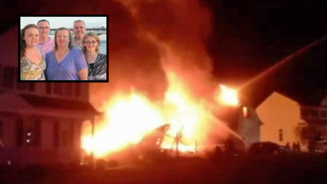 The raging fire in Carmel that nearly wiped an entire family started when a lit cigarette was carelessly flicked into some mulch, officials say. Perhaps the most devastating part of it all was that the only survivor of the fire was the one smoking the cigarette. Ida Siegal reports.