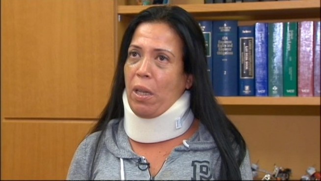 A New York City emergency medical technician says she was attacked by a Brooklyn assistant district attorney in the back of an ambulance as he was being transported to the hospital early Saturday.