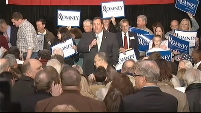 Chris Christie was campaigning for Mitt Romney in Iowa when he was heckled by Occupy Wall Street protesters at an appearance. He shot back at them, saying, 