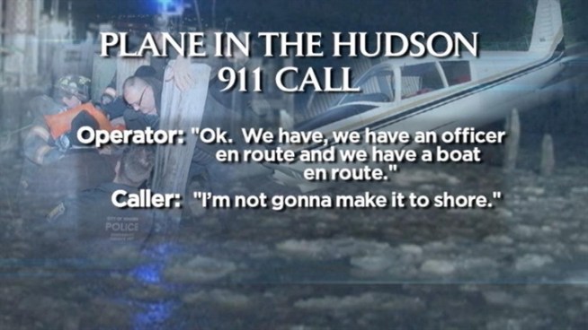 911 calls between one of the people involved in a small plane crash into the Hudson River and the operator show the tense, harrowing moments just after it hit the water.  Roseanne Colletti reports.