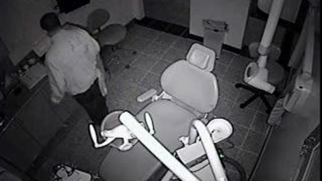 Police released this surveillance video of a May 4 burglary at a dentist office at 32-50 Steinway St. in Astoria. Anyonewith information on the suspect is asked to contact Crime Stoppers at 800-577-TIPS.