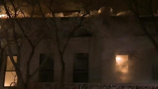 A massive fire ripped through an apartment in Brooklyn, killing one child and injuring several people. Katherine Creag reports from Bushwick.