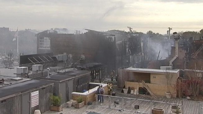 An intense fire has left a permanent mark on Fire Island, a popular summer destination. Greg Cergol reports.