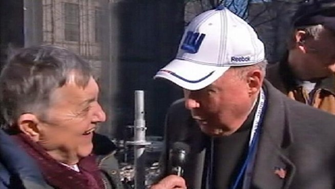 Giants chaplain Bill Dowd tells Gabe Pressman about what he believes was a spiritual intervention during the Super Bowl. 