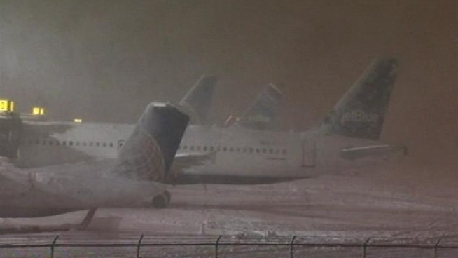 You may have heard about the plane full of passengers left for hours on the tarmac in Hartford over the weekend. But you probably haven't heard from the man credited with bringing the ordeal to a close. NBCNewYork's Chris Glorioso brings us the story.