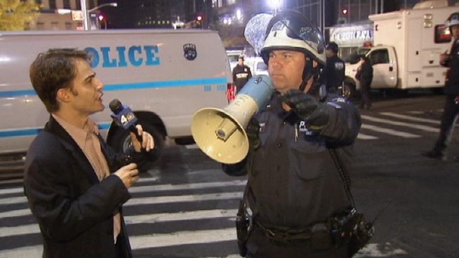 The NYPD has come under fire from journalists for deliberately blocking their view of the overnight eviction at Zuccotti Park. Chris Glorioso was one of the first reporters on the scene, and offers his first-hand account here.