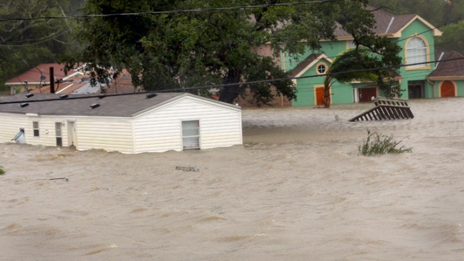 Storm continues to churn over Louisiana.  Jay Gray reports.