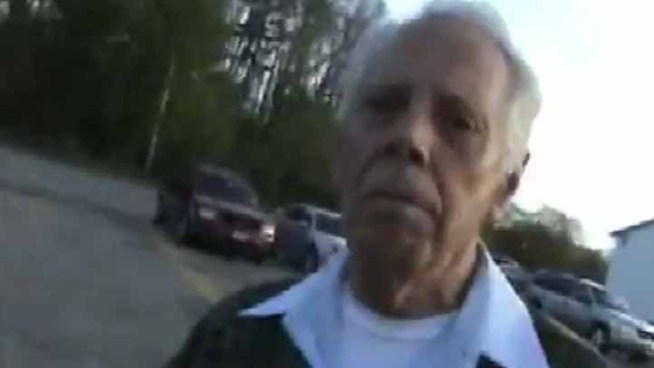 Jack Davis, who is running as a tea party candidate in the congressional race to replace disgraced former Rep. Christopher Lee, scuffled with a GOP volunteer who was asking him why he didn't attend a debate.
