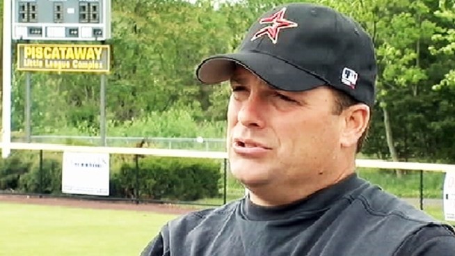 In Piscataway, N.J., an umpire got so fed up with a Little League coach that he allegedly punched him in the face. The ump says the coach came after him first. Pat Battle reports.