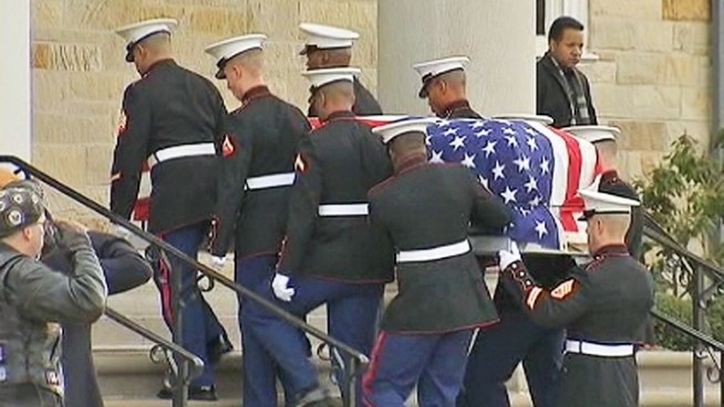 A final farewell Monday to a young Marine from New Jersey who was killed in Afghanistan: 20-year-old Osbrany Montes De Oca died 10 days ago during combat operations, after just being promoted to Lance Corporal. Jonathan Vigliotti reports from North Arlington.