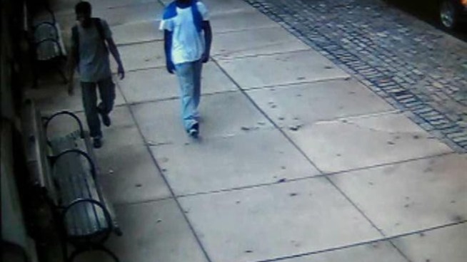 Surveillance video of these suspected robbers in Morningside Heights has been released. Police ask anyone who recognizes them to contact Crime Stoppers.