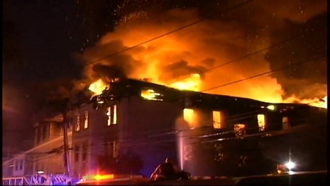 Two children and two adults lost their lives in a fast-moving blaze that engulfed several buildings in Newark early Friday, authorities said. Here's raw video of the blaze. (Note: Some parts don't have sound.)