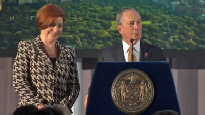 One year from now, Mayor Bloomberg will be wrapping up his time at City Hall and a new mayor-elect will be getting ready to take the oath of office. The mayor responded Tuesday to reports that he tried to recruit Hillary Clinton to run for the top city job. Andrew Siff reports.