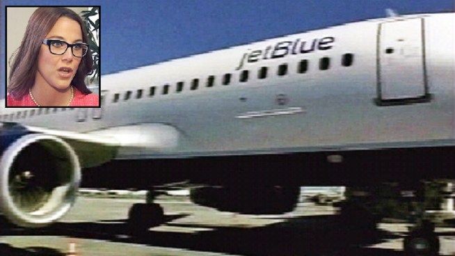 A group of passengers flying back to New York from Las Vegas on a JetBlue flight, including columnist and MSNBC contributor S.E. Cupp, experienced terrifying moments after the A320 airbus' hydraulics failed. Roseanne Colletti reports.