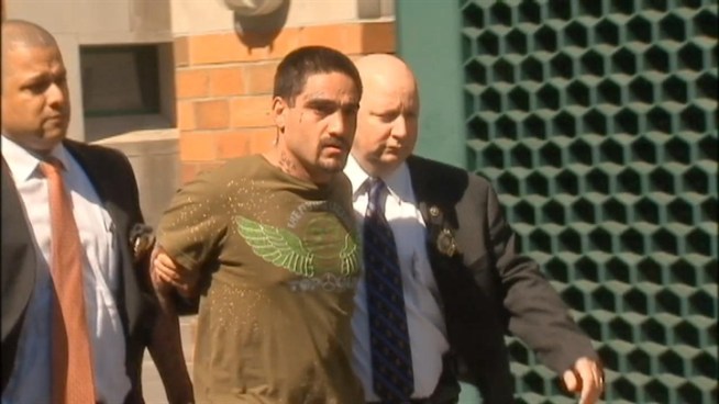 Jeffrey Ritter, 32, was picked up after police received a tip, sources told NBC New York. He is charged with one count of a criminal sexual act, sexual abuse and first-degree robbery.