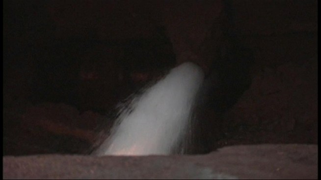A massive sinkhole opens in Jersey City.