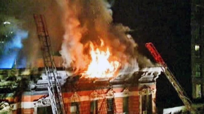 Nearly a dozen people were injured when a fast-moving fire broke out at a SoHo apartment building.