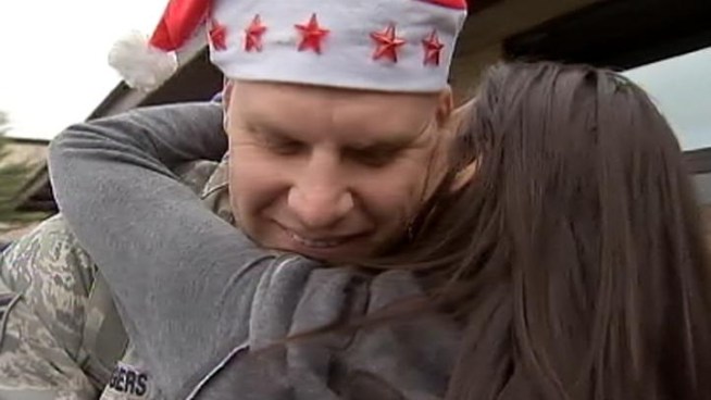 Some of the last troops to leave Iraq last week finally arrived home to New Jersey Tuesday. The airmen from the New Jersey Air National Guard had originally been scheduled to stay in Iraq for another month -- but they were glad to come home for the holidays. Brian Thompson reports from Join Base McGuire-Dix-Lakehurst.