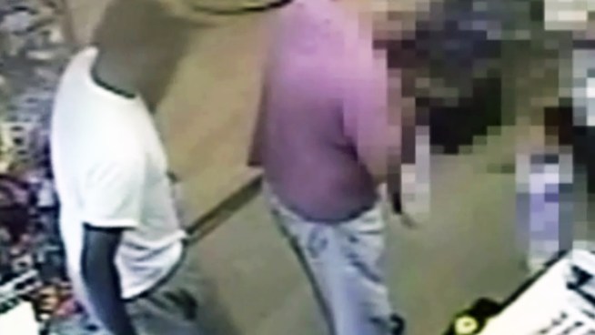 <b>WARNING: GRAPHIC CONTENT</b> Police are seeking a man who attacked another man inside a deli by stabbing him multiple times in the buttocks. Anyone with information is asked to contact Crime Stoppers at 800-577-TIPS or at nypdcrimestoppers.com.