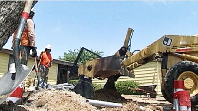 February marks the third anniversary of the stimulus bill, a massive $780 billion expenditure aimed at getting money flowing in the economy, and quickly. But I-Team's Chris Glorioso has uncovered millions of dollars in local stimulus projects that still haven't started. This story was published Feb. 14, 2012 at 9:20 p.m.