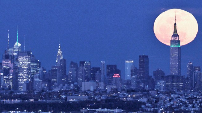 Moonstruck! Super Moon to Brighten Sky This Weekend | NBC New York